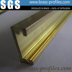Chine Profiles d'extrusion décoratifs en cuivre fournisseur