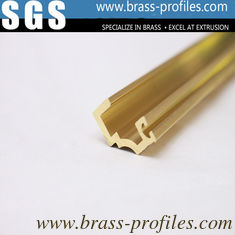 Chine Profiles d'extrusion en laiton et profils décoratifs en cuivre en laiton fournisseur