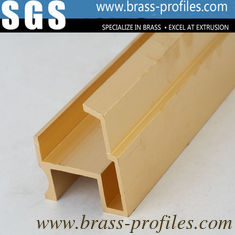 Chine Profiles de matériaux de construction à extrusion de cuivre décoratifs sur mesure fournisseur