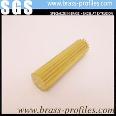 Chine Partie d'engrenage feuille de tige en laiton brillant tige en laiton C3800 pour la décoration fournisseur