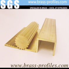 Chine Profiles extrudés cuivre à formes spéciales extrusions en laiton fournisseur