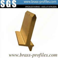 Chine Profiles en laiton extrudé C3701 cadre en alliage d'extrusions de cuivre fournisseur