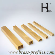 Chine Extrusions de cuivre sous forme de U fournisseur