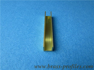 Chine 25 mm*15 mm C3800 alliage de cuivre en forme U et canal U d'extrusion en laiton fournisseur