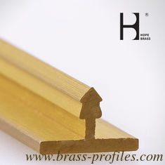 Chine Une poignée de porte en laiton en forme de T avec une finition polie pour les projets haut de gamme fournisseur