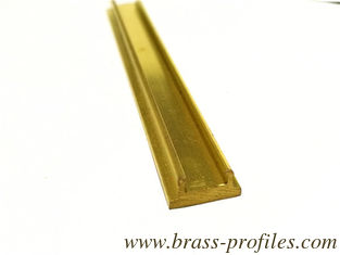 Chine C38000 Formes d'extrusion de laiton plomb Profiles d'extrusion de laiton pour décoration fournisseur