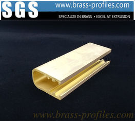 Chine 33 mm x 25 mm x 2 mm Strong Brass U Channel Pour la décoration de la maison du restaurant fournisseur