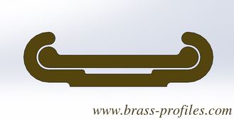 Chine Profiles d'ajustement en laiton massif / Profiles extrudés en laiton ancien fournisseur