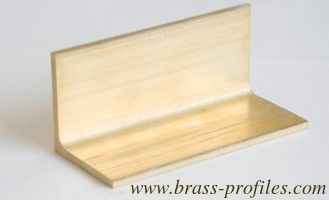 Chine Profiles en cuivre décoratifs en laiton en forme de L Profiles en laiton en forme de L pour les bords fournisseur