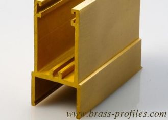 Chine Barres en laiton H-profil en laiton H zinc en laiton U angles en cuivre en zinc H sections fournisseur