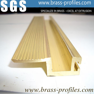 Matériau de construction / Profiles en laiton d'extrusion à décorer fournisseur