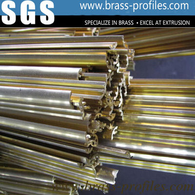 Rings de porte en cuivre de mode Profiles d'extrusion de cadre de verrouillage en cuivre fournisseur