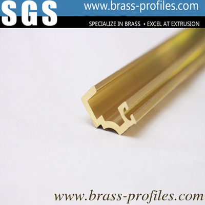 Profiles d'extrusion en laiton et profils décoratifs en cuivre en laiton fournisseur