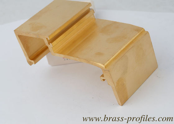 Profiles d'extrusion en laiton et profils décoratifs en cuivre en laiton fournisseur