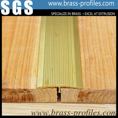 Cadre à couche T d'extrusion de plancher en laiton / Cadre à fente en cuivre en T fournisseur