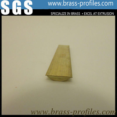 Fabricant de barres en laiton radial extrudé / barres en cuivre incurvé fournisseur