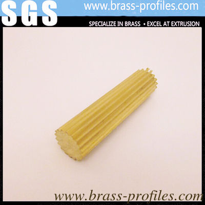 Partie d'engrenage feuille de tige en laiton brillant tige en laiton C3800 pour la décoration fournisseur