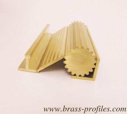 Profiles extrudés cuivre à formes spéciales extrusions en laiton fournisseur