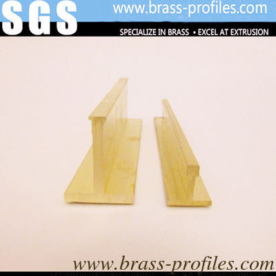 12FT T-extrudant en cuivre - Profiles / sections de tee pressées à chaud en laiton fournisseur