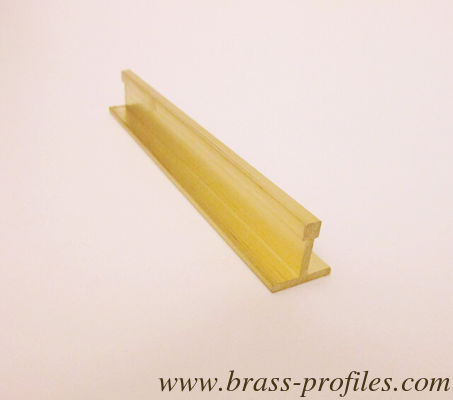 12FT T-extrudant en cuivre - Profiles / sections de tee pressées à chaud en laiton fournisseur
