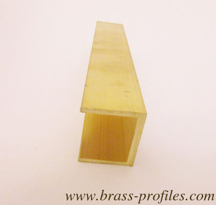 U-profiles extrudés en cuivre / plaque U en laiton / plaque U en alliage fournisseur