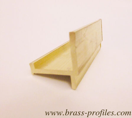 C3850 8 pieds de cuivre en forme de S Sections personnalisées en laiton H Profiles fournisseur