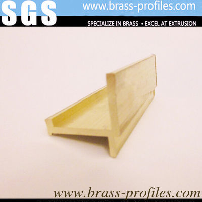 Profiles extrudants en laiton à forme de H résistant à la rouille fournisseur