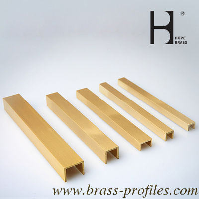 Extrusions de cuivre sous forme de U fournisseur