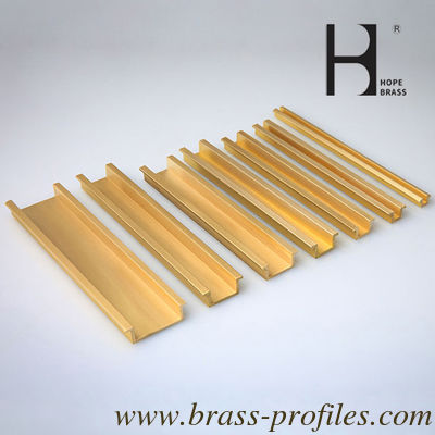 Extrusions de cuivre sous forme de U fournisseur