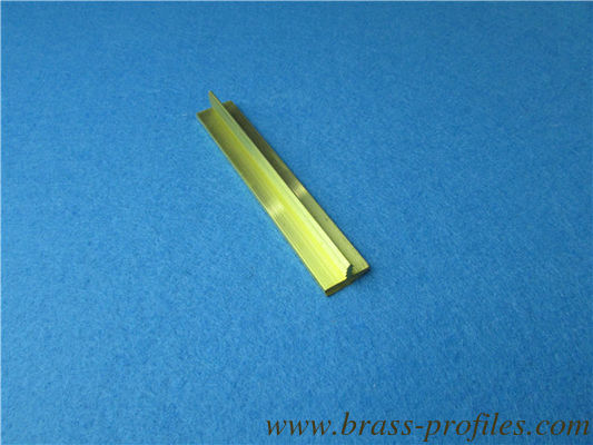 C3850 Barre T en laiton dentelé C3800 Barre T en cuivre en acier fournisseur
