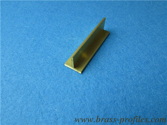 C3850 Barre T en laiton dentelé C3800 Barre T en cuivre en acier fournisseur