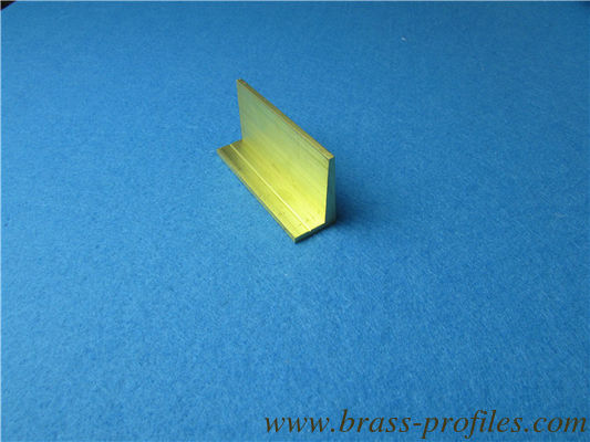 25 mm x 35 mm en laiton extrudant des sections en H fournisseur
