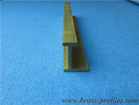 Profiles de section H en laiton massif fournisseur