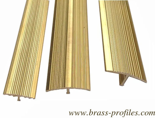 Profiles de jonction de tuiles en laiton de haute qualité Profiles de joints fournisseur