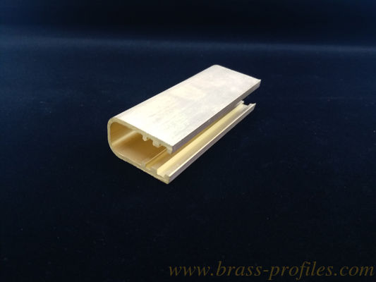 33 mm x 25 mm x 2 mm Strong Brass U Channel Pour la décoration de la maison du restaurant fournisseur