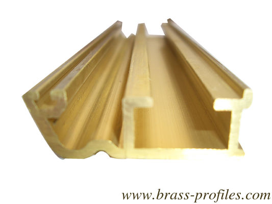 C38500 Extrusion de profilés en laiton de cuivre et polissage de miroirs de produits en laiton fournisseur
