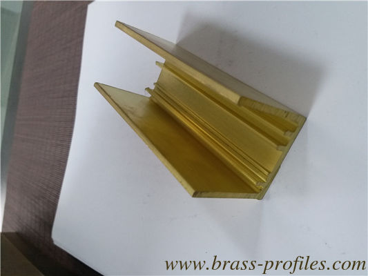 C2680, C2801 Extrusion en laiton Extrusion en laiton pour profilé de fenêtre et de porte fournisseur