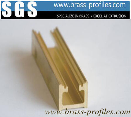 Cadre de porte coulissante Extrusions en laiton, Cadre coulissant en laiton pour porte fournisseur