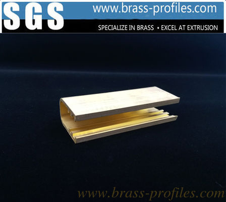 Les formes de la section U en laiton, le canal U en laiton, le canal C en laiton extrudé fournisseur