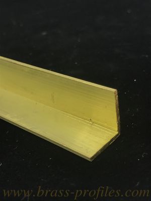Profil de porte en forme de L en laiton solide durable fournisseur