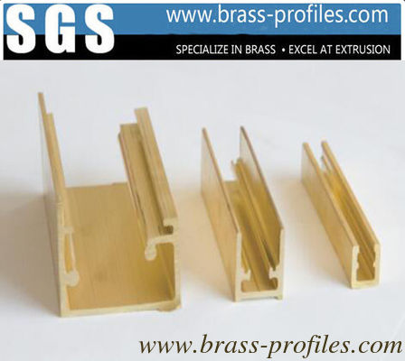 Décorations pour articles sanitaires / profilés de salle de bain en laiton extrudé fournisseur