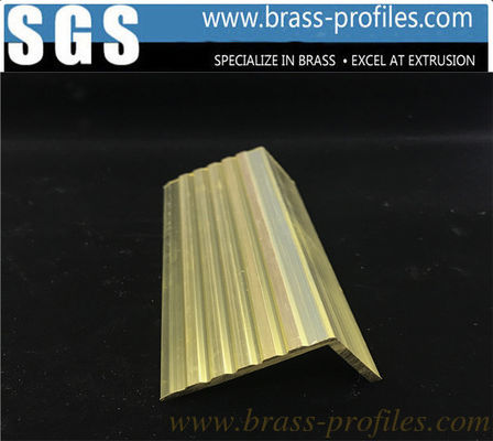 Copper Zinc bande antidérapante pour les escaliers en laiton bande antidérapante pour les escaliers fournisseur