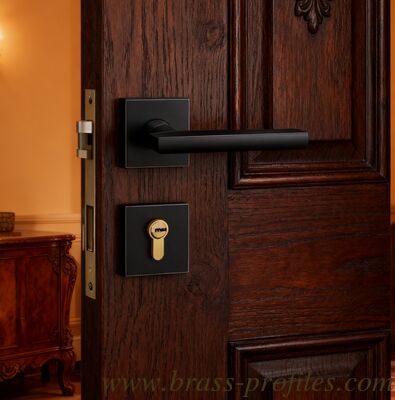 Fermeture en cuivre en laiton forgé solide avec un noyau de verrouillage de qualité A adapté aux portes en bois et en métal et à plusieurs options de verrouillage en mortier fournisseur