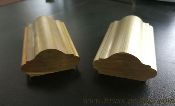 Étapes en laiton chinois, rampes, profils d'extrusion en laiton fournisseur fournisseur