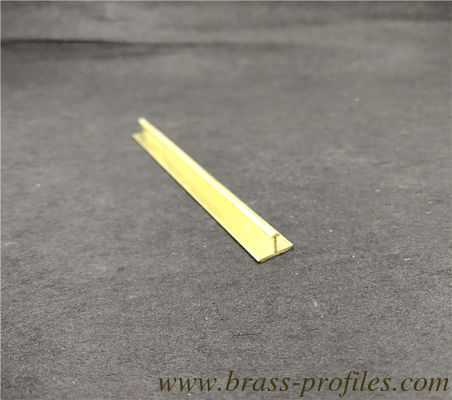T-sheet en laiton avec dessins personnalisés Matériaux en cuivre pour barre T fournisseur