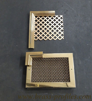 Les matériaux d'alliage de couplage pour orner les cadres / bordure décorative en laiton fournisseur