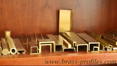 Profil d'extrusion décoratif en laiton de luxe de bonne qualité fournisseur